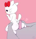  absurd_res anthro duo female hello_kitty_(character) hello_kitty_(series) hi_res male male/female mautis_skunk sanrio 