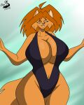  absurd_res anthro bikini breasts chrisandcompany clothing daryl_vecat domestic_cat felid feline felis female hair hi_res mammal sling_bikini solo swimwear 