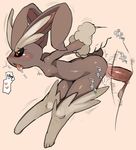  aoneko bunny_ears cum_inside female furry human interspecies lagomorph lopunny male mammal monster nintendo nude penis pok&#233;mon pok&#233;philia pokemon rabbit rape ricosye sex straight text video_games 