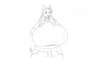  16:9 2022 alt animated anthro big_breasts blizzard_entertainment breasts canid clothed clothing collar digital_media_(artwork) exposed_breasts female feuerfrei flashing hair hi_res huge_breasts hyper hyper_breasts mammal nipples redpixie short_playtime solo tongue tongue_out undressing video_games warcraft were werecanid widescreen worgen 