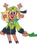  &lt;3 alpha_channel animated antlers blonde_hair brown_body buckteeth capreoline cervid clothing cloven_hooves dancing deltarune eyelashes female food freckles front_view gir gir_hoodie hair headphones headphones_around_neck holding_object hoodie hooves horn invader_zim leek leekspin mammal moralem nickelodeon noelle_holiday onion open_mouth open_smile plant red_nose reindeer simple_background smile solo standing swaying teeth topwear transparent_background undertale_(series) vegetable video_games zipper 