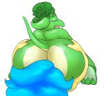  3_toes alien alternate_universe alternate_version_at_source anal anthro big_butt big_ears blue_hair bodily_fluids butt butt_focus chubby_anthro chubby_male countershading crossover duo eyes_closed facesitting fangs feet glistening green_body green_hair green_skin hair hi_res kneeling koopa koopaling larry_koopa male male/male mario_bros nintendo nood1e oral orange_tongue overweight overweight_anthro overweight_male pawpads paws raised_tail rimming scalie sex shaded slightly_chubby sol_(nood1e) tears toes tongue tusks unknown_species video_games yellow_body yellow_skin 