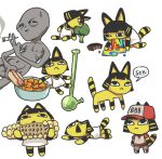  alien alien_humanoid all_fours ambiguous_gender animal_crossing ankha_(animal_crossing) anthro black_eyes black_hair black_sclera black_tail bob_cut bodily_fluids bong bottomwear bowl broccoli closed_frown clothed clothing container corn dialogue domestic_cat doritos dress drugs duo eating english_text felid feline felis female feral food footwear frito-lay frown fur grey_body grey_skin gummuru hair half-closed_eyes hat headgear headwear holding_food holding_object hot_dog humanoid kneeling lying mammal marijuana marijuana_blunt markings mouth_closed multicolored_clothing multicolored_shirt multicolored_topwear multiple_images nachos narrowed_eyes navel nintendo nipples noseless nude on_front open_mouth pants plant raised_tail red_clothing red_footwear red_hat red_headwear red_shirt red_shoes red_topwear roswell_grey shirt shoes short_hair simple_background sitting smoke speech_bubble standing striped_markings striped_tail stripes tail_markings technicolor_yawn text topwear two_tone_clothing two_tone_hat two_tone_shirt two_tone_tail two_tone_topwear usekh vegetable video_games vomit white_background white_clothing white_dress white_eyes white_hat white_headwear white_shirt white_topwear yellow_body yellow_fur yellow_inner_ear yellow_tail 