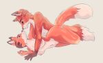  anthro breasts canid canine disney duo female fox fox_and_the_hound hi_res male male/female mammal romantic romantic_ambiance romantic_couple smenco_(artist) vixey 