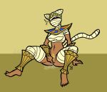  animal_humanoid ankh anthro armor bandage barefoot bodily_fluids bottomless bottomless_anthro bottomless_female bracers breasts brown_body brown_skin claws clothed clothing colored covered_eyes crown digital_drawing_(artwork) digital_media_(artwork) domestic_cat ejaculation feet felid felid_humanoid feline feline_humanoid felis female fingering flat_colors genital_fluids genitals headlights humanoid humanoid_genitalia humanoid_pussy jewelry mammal mammal_humanoid masturbation mummy navel obscured_eyes orgasm partially_clothed pink_eyes pussy pussy_ejaculation pussy_juice shoulder_pads signature simple_background simple_eyes sitting solo tattoo undead vaginal vaginal_fingering vaginal_masturbation watermark wittless-pilgrim 