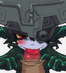  blush cute fang fellatio foreskin foreskin_pull helmet imp imp_midna kemonon lick licking midna monster_girl naughty_face oral penis pointy_ears pov red_eyes ricosye saliva shiny simple_background stretch the_legend_of_zelda the_legend_of_zelda:_twilight_princess tongue tongue_out twilight_princess uncensored 