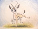 2015 antelope balancing black_hooves black_tail blue_eyes bovid bucking cloven_hooves colored_pencil_(artwork) countershade_face countershade_legs countershade_torso countershading eyelashes fan_character female feral full-length_portrait fur grass grey_horn handstand happy hooves horn long_eyelashes looking_aside looking_away mammal mmiri_omi multicolored_fur my_little_pony on_one_hand open_mouth open_smile pink_tongue portrait prancing quadruped ridged_horn shadow side_view smile solo springbok tail_tuft tan_fur teeth thefriendlyelephant tongue toony traditional_media_(artwork) true_antelope tuft two_tone_fur two_tone_tail white_countershading white_fur white_tail 