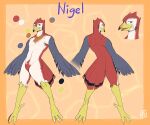  2021 avian beak exsys hi_res male model_sheet nigel_(exsys) 