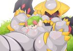  blush flower giratina hi_res land_forme_shaymin legendary_pok&eacute;mon male mammal nintendo plant pok&eacute;mon pok&eacute;mon_(species) red_eyes shaymin type video_games wings 