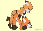  anal anthro canid canine dearfox dildo female fox fur hi_res male mammal microsoft minecraft mojang orange_body orange_fur sex_toy sp strapon video_games xbox_game_studios 