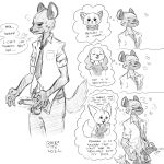  &lt;3 2022 5_fingers aggressive_retsuko ailurid anthro balls big_balls big_breasts big_penis blush bodily_fluids borzoi bottomwear bottomwear_down breasts canid canine canis cellphone chest_tuft claws clothed clothing cskairi cum dialogue domestic_dog drooling english_text erection eyelashes eyes_closed female fennec fenneko fingers fox fur genital_fluids genitals haida hi_res holding_cellphone holding_object holding_phone horny_(disambiguation) hunting_dog hyaenid inner_ear_fluff inui_(aggressive_retsuko) looking_at_viewer looking_down male mammal masturbation monochrome narrowed_eyes necktie open_mouth open_smile pants pants_down partially_clothed penis phone pubes red_panda retsuko saliva sanrio shaded sharp_teeth sighthound signature simple_background smile spotted_hyena standing teeth text thinking thought_bubble topwear tuft white_background 