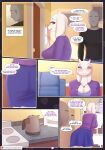  2022 anon anthro appliance big_breasts boss_monster bovid breasts caprine cleavage clothed clothing comic deltarune dialogue digital_media_(artwork) door english_text female fridge fur furniture hi_res jewelry kitchen_appliance kobradraws male mammal milk necklace patreon red_eyes sofa speech_bubble text toriel undertale undertale_(series) url video_games white_body white_fur 
