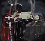  ? bdsm bondage bound cape chains cum erection futanari guro impaled penis spread vampire yozora ã€€ 