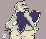  big_breasts bodily_fluids boss_monster bovid breasts butt_slap caprine clothed clothing female floating_hands genitals goat hi_res hyper mammal monster pussy saliva sassy_dolly slap solo tears toriel undertale undertale_(series) video_games 