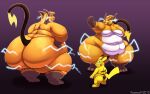  anthro belly big_belly big_butt breasts butt cocoa_(cheesecaker) fan_character female female/female fur group hair kazecat larger_female male mammal mouse murid murine nintendo nude obese obese_anthro obese_female overweight overweight_anthro overweight_female pikachu pok&eacute;mon pok&eacute;mon_(species) pok&eacute;mon_battle raichu rodent simple_background size_difference smaller_male sparks_(cheesecaker) tesla_(cheesecaker) thick_thighs video_games yellow_body yellow_fur 