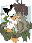  2022 accessory anatid anseriform anthro anthro_on_anthro anthro_penetrated anthro_penetrating anthro_penetrating_anthro avian beak bird blush breasts cjzilla88 consentacles daisy_duck darkwing_duck disney dr._reginald_bushroot duck ducktales ducktales_(2017) elemental_creature feathers female female_penetrated flora_fauna grey_body hair_accessory hair_bow hair_ribbon hi_res male male/female male_penetrating male_penetrating_female nipples nude penetration plant ribbons tentacle_in_pussy tentacle_penetration tentacle_sex tentacles vaginal vaginal_penetration white_body white_feathers 