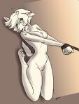  anthro arms_tied bound bovid caprine female hi_res looking_at_viewer mafty_(artist) mammal sheep sioha_aosi solo 