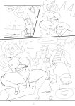  absurd_res activision anthro breasts coco_bandicoot crash_bandicoot_(series) crunch_bandicoot dingodile female hi_res imminent_sex male male/female nipples plant sanpei sex sketch tree video_games 