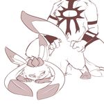  bent_over bestiality crossover glaceon highres king_of_fighters orochi pokemon pokephilia snk 