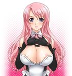  blush breasts cleavage dream_c_club nipples rui_(dream_c_club) smile yukkyun 