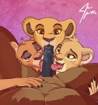  disney felid fellatio female group jace_apollo kiara licking lion male male/female mammal oral pantherine penile sex teenager the_lion_king tiifu tongue tongue_out young zuri_(tlg) 