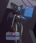  absurd_res anthro briefcase chiropteran condom_suit female gevind hi_res mammal rouge_the_bat rubber sega solo sonic_the_hedgehog_(series) 