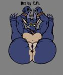  3_toes ahegao anthro anus bedroom_eyes big_butt big_penis blue_body blue_scales bns_arts bound breasts butt claws countershade_ears countershade_face countershade_torso countershading duo fangs feet female flat_chested genitals grey_lips grey_nipples hands_tied horn kobold lips looking_at_viewer looking_pleasured muscular muscular_female narrowed_eyes nipples penetration penis presenting presenting_anus presenting_hindquarters presenting_pussy pussy red_body red_scales scales scalie seductive sharp_claws sharp_teeth small_breasts solo t.n. tan_body tan_scales teeth thick_thighs toe_claws toes tongue tongue_out wide_hips yellow_eyes 