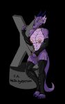  10:16 anthro breasts dominant dominatrix dragon english_text feet female greeting hello.byeperson hi_res horn muscular pose solo text 