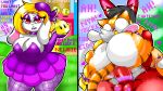  anthro balls big_breasts big_butt big_penis blazedscarf breasts broodal butt buttplug buttplug_tail carrying carrying_partner chinese_zodiac duo fake_tail female genitals hariet_(mario) hi_res instant_loss_2koma lipstick lipstick_on_balls lipstick_on_penis makeup male male/female mario_bros nintendo penetration penile penile_penetration penis penis_in_pussy plug_(sex_toy) pussy sex sex_toy size_difference super_mario_3d_world super_mario_odyssey thick_thighs transformation vaginal vaginal_penetration video_games wide_hips year_of_the_tiger 