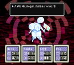  ! animate_inanimate big_breasts breasts doll earthbound_(series) english_text featureless_crotch featureless_face female holding_object holding_sign huge_breasts humanoid inanimate_object living_doll mannequin nintendo nipples nude sign solo somescrub text text_box video_games white_body 