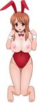  animal_ears asahina_mikuru bb blush breasts bunny_ears censored flying_tree_frog large_breasts suzumiya_haruhi_no_yuuutsu 