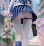  ass highres legs panties school skirt underwear uniform voyeurism 