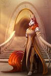 alacorna anthro celestin clothed clothing digital_drawing_(artwork) digital_media_(artwork) dress equid equine equis_universe exclusive female hi_res horn horse kelesta mammal muscular muscular_anthro muscular_female patreon patreon_artist patreon_link smile solo solo_focus sunny_way text unicorn unicorn_horn url welcome 