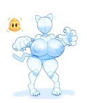  animal_humanoid animate_inanimate big_breasts breasts cat_humanoid claws doll featureless_crotch featureless_face felid felid_humanoid feline feline_humanoid female hi_res huge_breasts humanoid inanimate_object living_doll mammal mammal_humanoid mannequin mario_bros nintendo nipples nude power-up solo somescrub super_bell thick_thighs video_games white_body wide_hips 