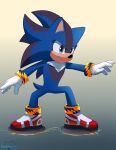  5_fingers anthro apex_the_hedgehog chest_tuft eulipotyphlan fan_character fingers hedgehog hi_res male mammal movie_reference sega smile solo sonic_the_hedgehog_(series) tuft vaekibouiny 