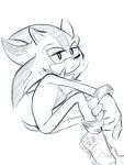  5_fingers anthro apex_the_hedgehog black_and_white bubble_gum chest_tuft clothing eulipotyphlan fan_character fingers footwear gloves handwear hedgehog hi_res male mammal monochrome pose sega shoes sketch solo sonic_the_hedgehog_(series) tuft xenn 