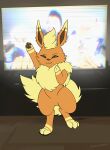  absurd_res animated creamygrapes dancing eeveelution flareon hi_res nintendo pok&eacute;mon pok&eacute;mon_(species) video_games vovo 