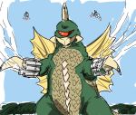  alien cyborg giant_monster gigan godzilla_(series) kaijuu missile monster no_humans parody toho_(film_company) zone_fighter_(series) 