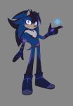  anthro apex_the_hedgehog black_body black_fur blue_body blue_fur eulipotyphlan fan_character fur glowing hedgehog hi_res hologram male mammal officialtollilion purple_body purple_fur sega smile solo sonic_the_hedgehog_(series) technology 