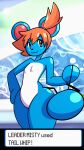  animated anthro breasts featureless_breasts female flat_chested genitals gym_leader hi_res itsover21 marill misty_(pok&eacute;mon) nintendo pok&eacute;mon pok&eacute;mon_(species) pussy sachasketchy solo swinging_tail video_games wide_hips 