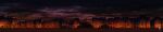  absurdres arsenixc building cityscape company_name copyright_name highres mixed-language_commentary night night_sky outdoors pile_of_corpses scenery sky tsukihime tsukihime_(remake) watermark wide_image 