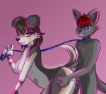  #anthro #canine #cum #female #looking_at_viewer #male anthro canid canine duo female littleshitbag male male/female mammal 