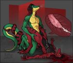  absurd_res anal anal_penetration anthro blood bodily_fluids claws corpse cum dark_hair dead_eyes death dreadlocks duo forced furx_(character) genital_fluids genitals gore green_body hair hi_res holding_hips icarus_aresane killing kolkolukija lizard long_hair looking_at_viewer male male/male necrophilia nude open_mouth orgasm orgasm_face paws penetration penis rape red_body red_eyes reptile scalie sex shot_(disambiguation) skinny snuff tails_touching tongue tongue_out yellow_eyes 