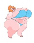  anthro big_breasts breasts clothing domestic_pig female hi_res huge_breasts mammal solo suid suina sus_(pig) vdisco 