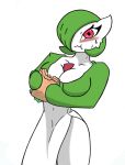  big_breasts blush breasts female food gardevoir humanoid nintendo not_furry pace-maker pok&eacute;mon pok&eacute;mon_(species) sandwich_(food) solo thick_thighs video_games 