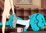  absurd_res amazing_world_gumball anthro bottomwear butt cartoon_network clothed clothed/nude clothed_female_nude_male clothing domestic_cat dweller1221 felid feline felis female hi_res male male/female mammal nicole_watterson nude on_model penetration sex skirt sleeping the_amazing_world_of_gumball vaginal vaginal_penetration 