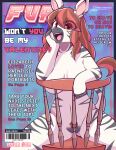  &lt;3 absurd_res anthro big_breasts breasts brown_hair chair convenient_censorship cover digital_media_(artwork) english_text equid equine female fur furniture hair hi_res horse kurus looking_at_viewer magazine magazine_cover mammal multicolored_body multicolored_fur multicolored_hair nude open_mouth pubes simple_background solo text tongue two_tone_body two_tone_fur white_body white_fur zebra 