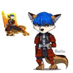  anthro canid canine capcom culpeo_fox lycalopex male mammal naxilus onimusha samanosuke_akechi video_games wise_(character) 