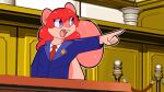  ace_attorney big_tail capcom courtroom female gesture hi_res kayla_squirrel mammal pointing rodent rose_puppies sciurid solo video_games 