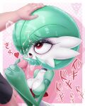  absurd_res anthro balls big_eyes big_head blush bodily_fluids breasts clothed clothing cum cum_in_mouth cum_inside cum_on_face cumshot digital_media_(artwork) duo ejaculation erection fellatio female gardevoir genital_fluids genitals hair hi_res humanoid male male/female mammal nintendo not_furry nude open_mouth oral penile penis pok&eacute;mon pok&eacute;mon_(species) red_eyes sex simple_background text tongue tongue_out toony topwear video_games warlocke 